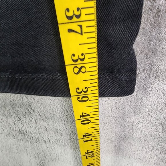 Womens JMS Just My Size Classic Black Denim Jeans Straight Stretch Mid Rise 20W - Picture 8 of 9